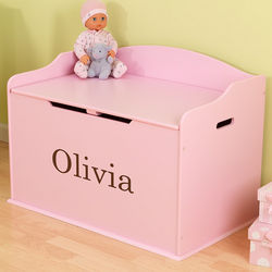 Personalized Toy Box for Girls
