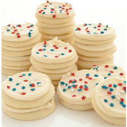Patriotic Buttercream Frosted Cut-out Cookies