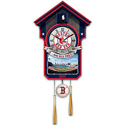 Boston Red Sox Cuckoo Clock