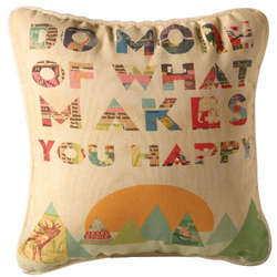 Do More of What Makes You Happy Pillow