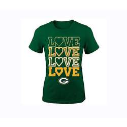 Girl's Packers Love T-Shirt