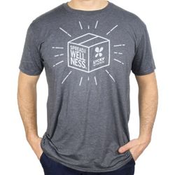 Spread the Wellness T-Shirt in Grey