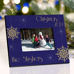 Personalized 4x6 Holiday Picture Frame