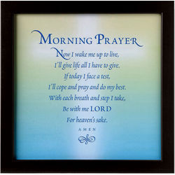 Morning Prayer Framed Print
