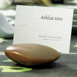 Natural Stone Place Card Holders