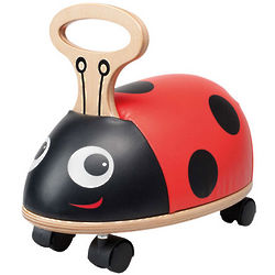 Ladybug Ride and Roll Toy