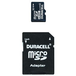 32 GB Micro SD Card with SD Adapter
