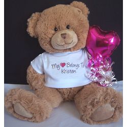 Committed Heart Valentine Teddy Bear
