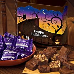 Halloween Dozen Bite Size Brownies Gift Box