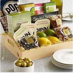 Cocktail Hour Gourmet Gift Basket