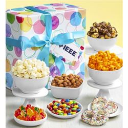 Say It with Dots Birthday Snacks and Sweets in Grand Gift Box
