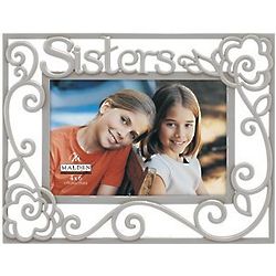 Sisters Pewter Picture Frame