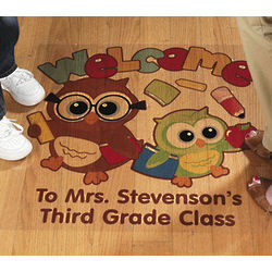 Personalized Welcome To Our Class Floor Cling