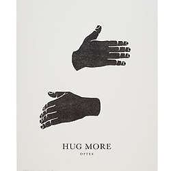 Hug More Transfer Print