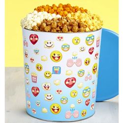 3 Flavors and 3.5 Gallons of Popcorn in Laugh Out Loud Tin