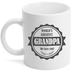 Personalized World's Greatest Grandpa Mug