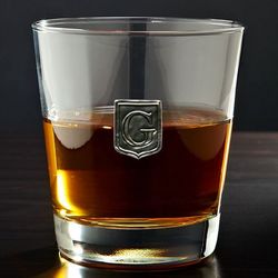 Regal Crested On the Rocks Whiskey Glass