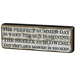 The Perfect Summer Day Plaque