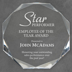 Star Performer Personalized Acrylic Award