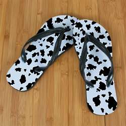 Cow Print Beacher Sandal