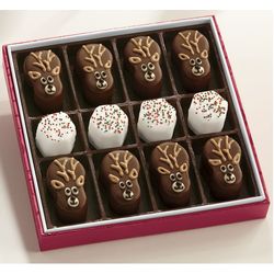 Reindeer Petits Fours Gift Box