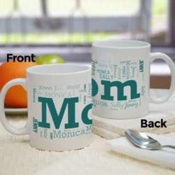 Personalized For Her Word-Art Coffee Mug