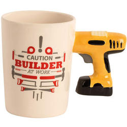 Handyman Tool Mug will Power Drill Handle