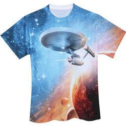Classic Star Trek Enterprise Sublimated T-Shirt