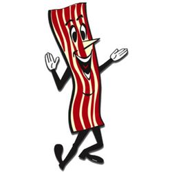 Mr. Bacon Jumbo Magnet