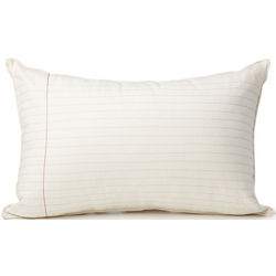 Blank Page Throw Pillow