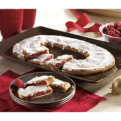 Hand-Rolled Raspberry and Pecan Kringles