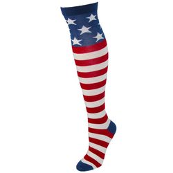 Women's American Flag Knee High Socks