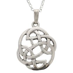 Handcrafted Sterling Silver Celtic Knot Pendant