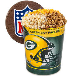 Popcorn in Green Bay Packers 3 Gallon Gift Tin