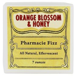 All Natural Orange Blossom & Honey Pharmacie Fizz Bath Bomb