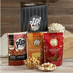 Gourmet Popcorn Sampler Gift Box