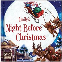 Night Before Christmas Personalized Children's Book