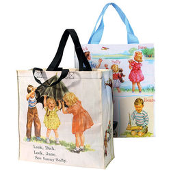 Dick & Jane Lunch Bag and Tote