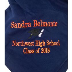Personalized Graduation Fleece Blanket