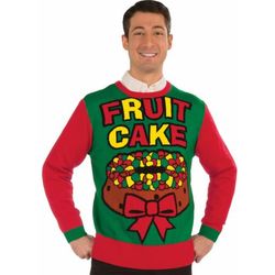 Fruit Cake Christmas Sweater