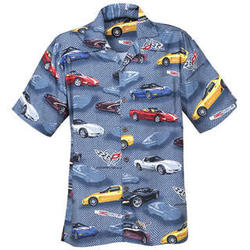 Corvette Hawaiian Camp Shirt