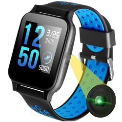 Mens Smart Watch Fitness Tracker with Heart Rate Monitor