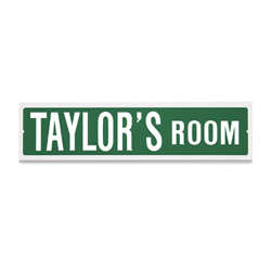 Personalized Street Name Bedroom Sign - FindGift.com