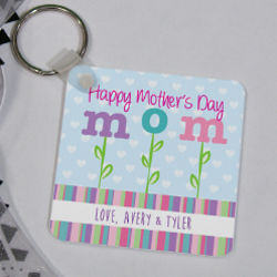 Personalized Happy Mother's Day Key Chain
