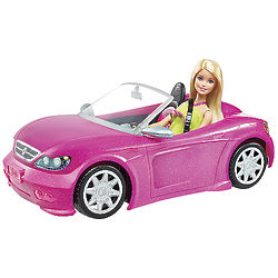 Barbie Glam Convertible Toy