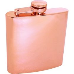 Personalized Copper Tone Flask
