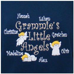 Angels from Heaven Personalized Family Shirt