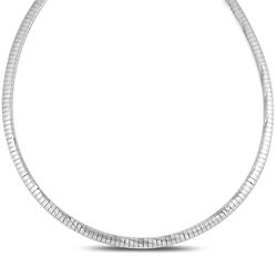 16" Choker Necklace in Sterling Silver