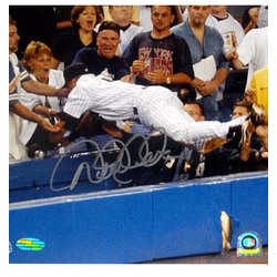Derek Jeter 'The Dive' Autographed Photo