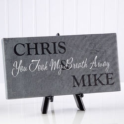 Kiss Me Goodnight Personalized Canvas Art